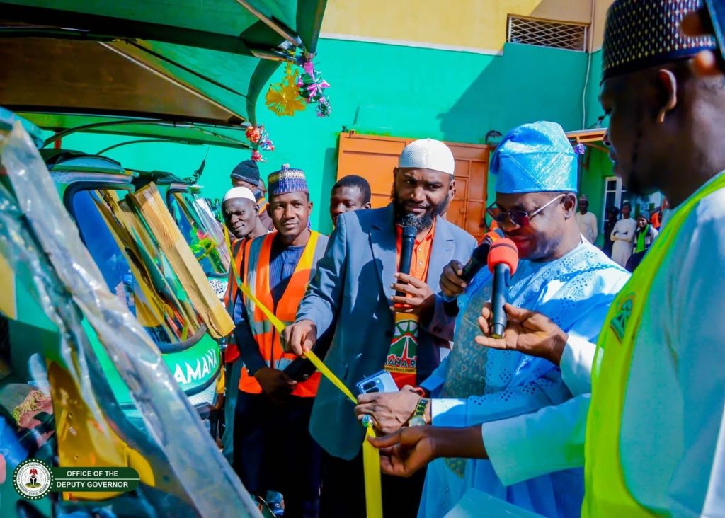 Amana Rides vehicles being commissioned in Sokoto